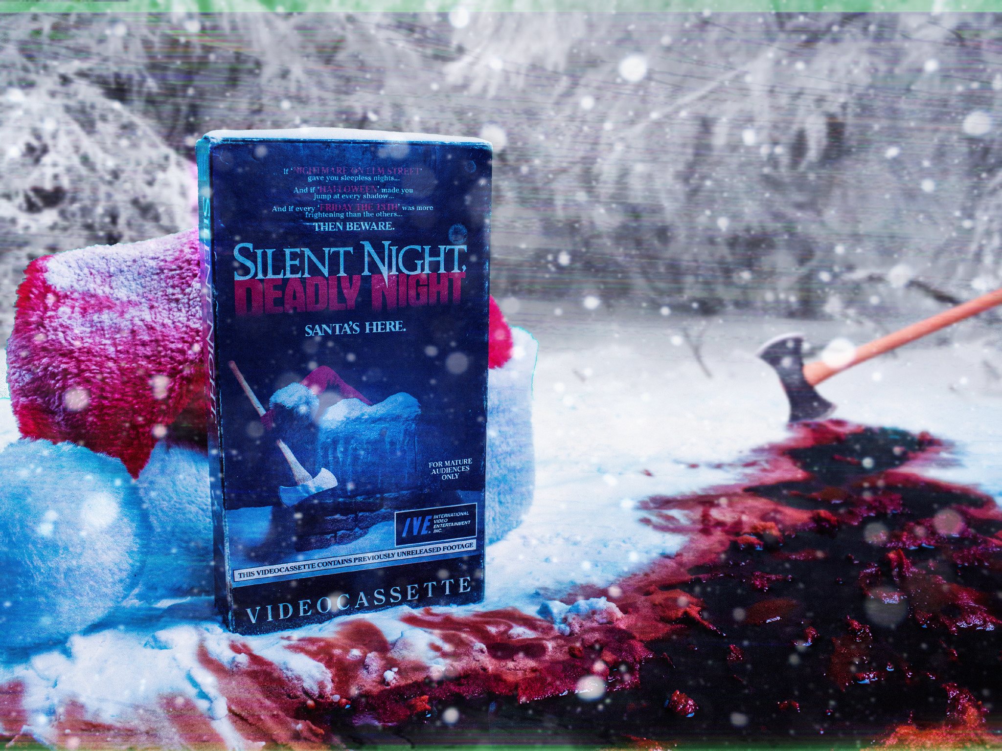 Silent night 2023. Silent Night Deadly Night. Silent Night 3. Silent Night картинки. Тихая ночь Смертельная ночь обложка.