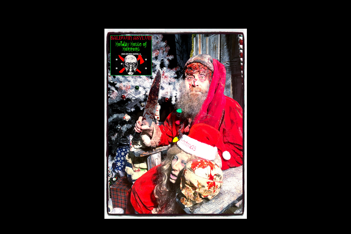 Baldwin Asylum Holiday House of Horrors Tonight – 12/14 at 7 PM